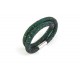 Saturday Bracelet Dark Green