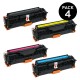 PACK DE 4 TÓNERES GENÉRICOS ZP-HP CC530A CE410X CF380X , CC531A CE411A CF381A, CC532A CE412A CF382A, CC533A CE413A CF383A