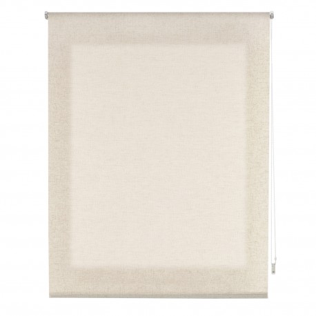 BEIGE LINO ROLLED STORE