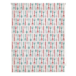 KITCHEN FORKS PRINT ROLLED STORE