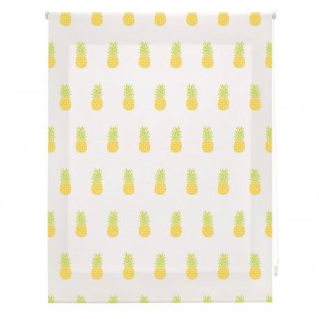 KITCHEN PINEAPPLES PRINT ROLLED STORE