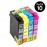  PACK 10 CARTUCHOS GENÉRICOS ZP-EPSON T1291+ T1292+T1293+T1294.