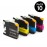  PACK 10 CARTUCHOS GENÉRICOS ZP-BROTHER LC-123.